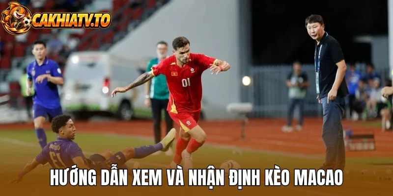 Hướng dẫn xem và nhận định kèo Macao