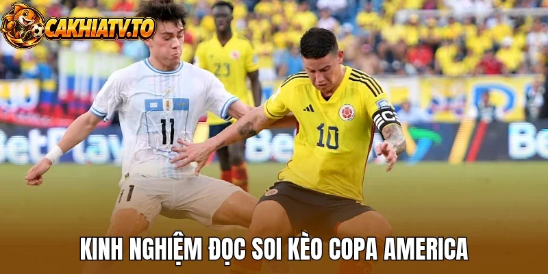 Kinh nghiệm đọc soi kèo Copa America 